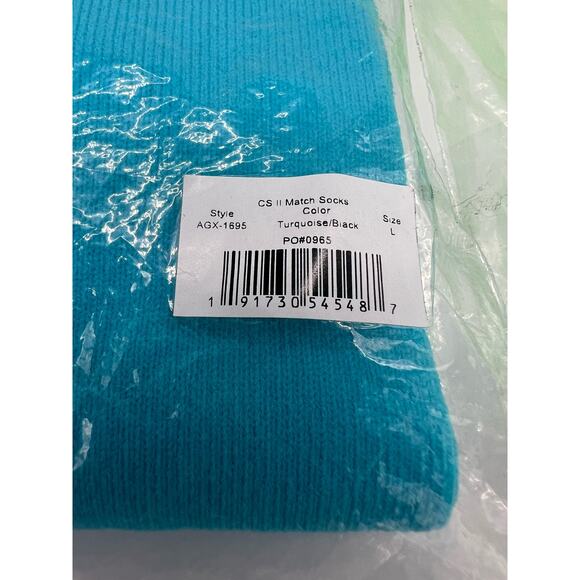 NWT Capelli Sport Soccer Match Socks AGX-1695 Blue Neon Green Lot of 3 Large - Picture 4 of 10